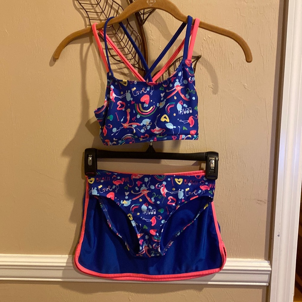 Kids Bathing Suit With Skirt-Coverup⭐️